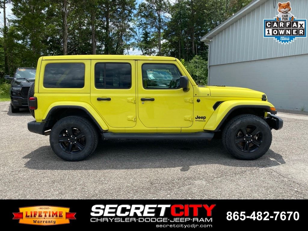 Used 2022 Jeep Wrangler Unlimited Sahara Altitude SUV