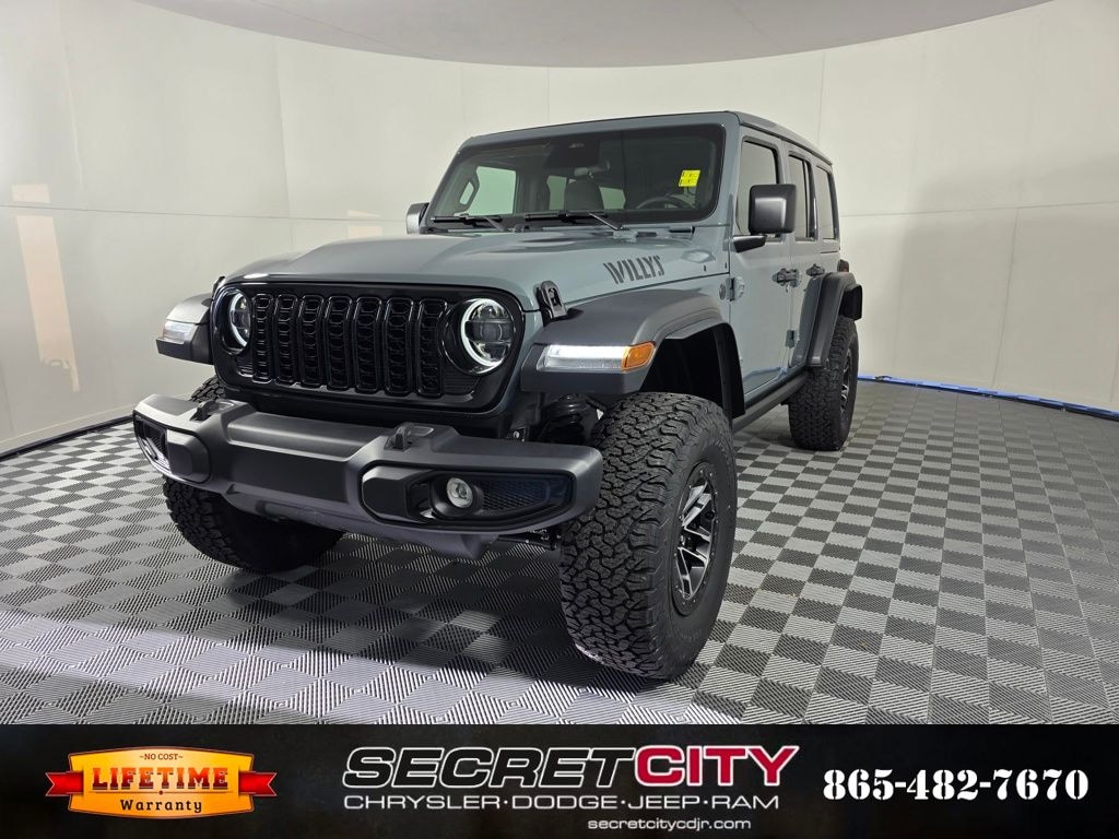 New 2026 Jeep Wrangler 4-DOOR WILLYS Sport Utility