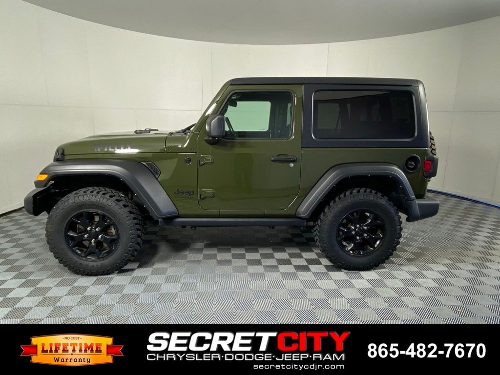 Used 2021 Jeep Wrangler Willys SUV