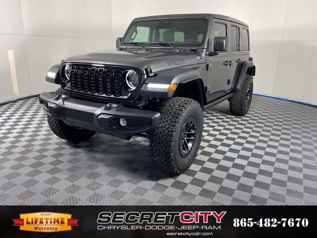 New 2026 Jeep Wrangler 4-DOOR WILLYS Sport Utility