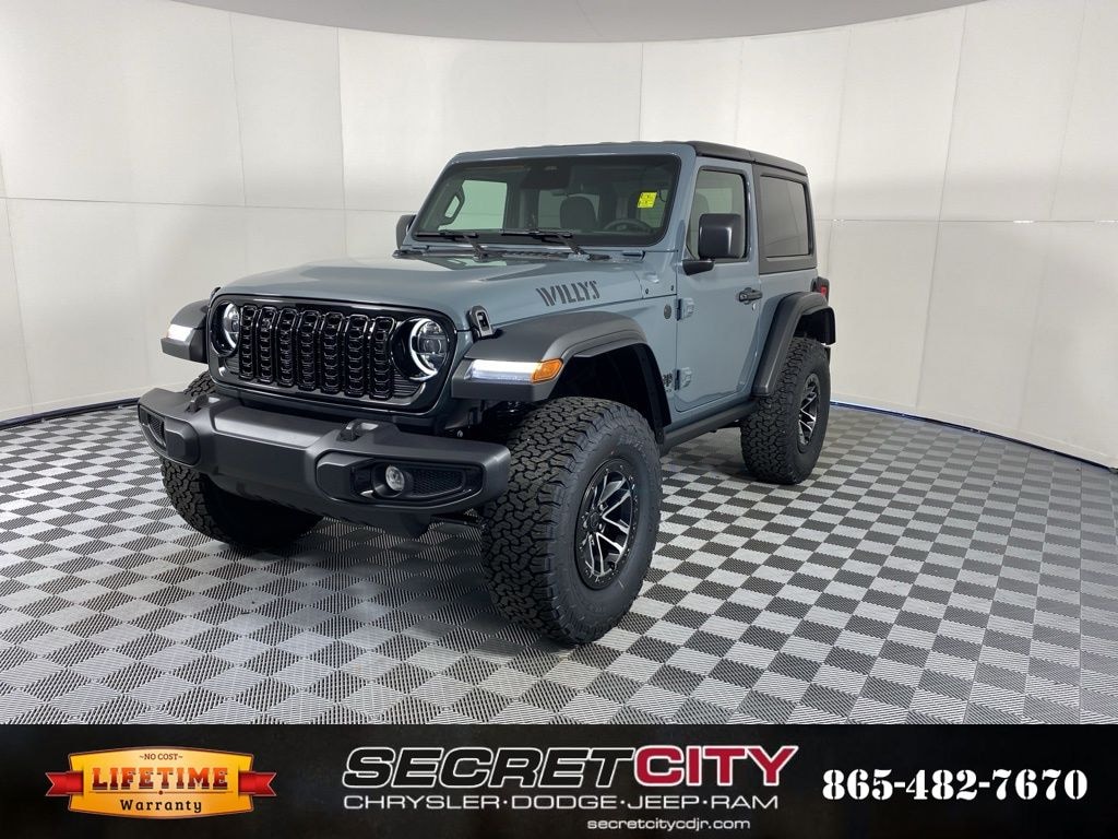 New 2026 Jeep Wrangler 2-DOOR WILLYS Sport Utility
