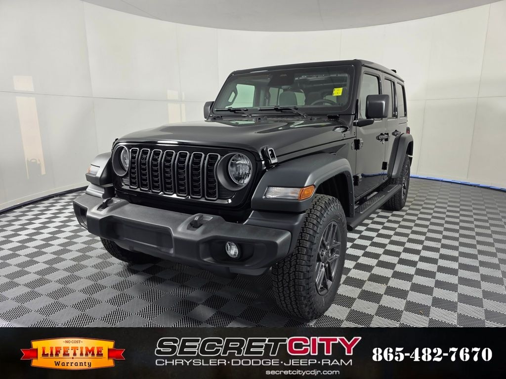 New 2026 Jeep Wrangler 4-DOOR SPORT S Sport Utility