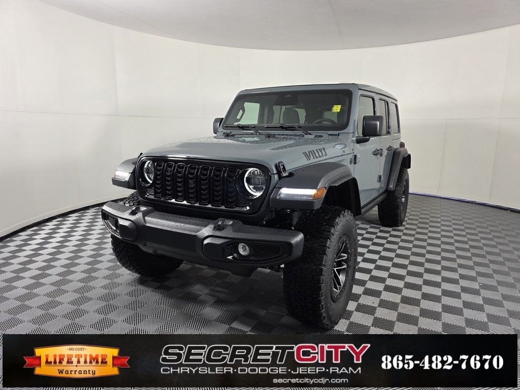 New 2026 Jeep Wrangler 4-DOOR WILLYS Sport Utility