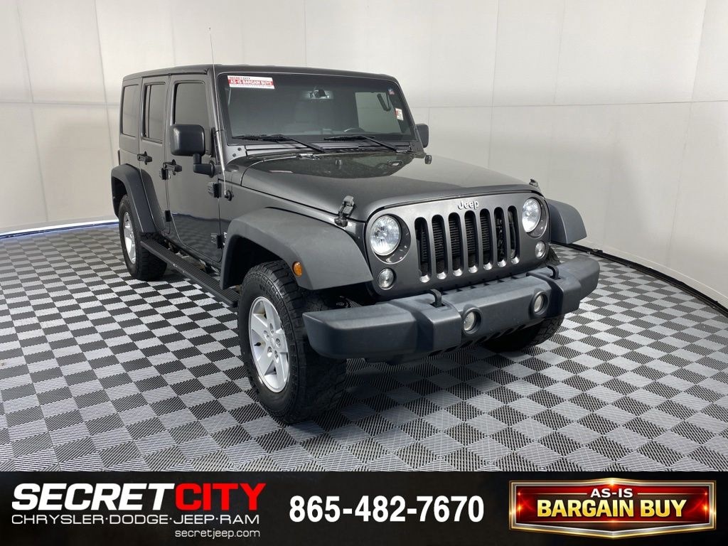 Used 2018 Jeep Wrangler JK Unlimited Sport SUV