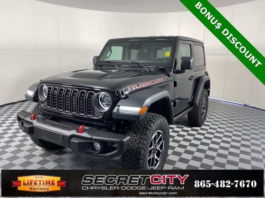 New 2025 Jeep Wrangler 2-DOOR RUBICON Sport Utility