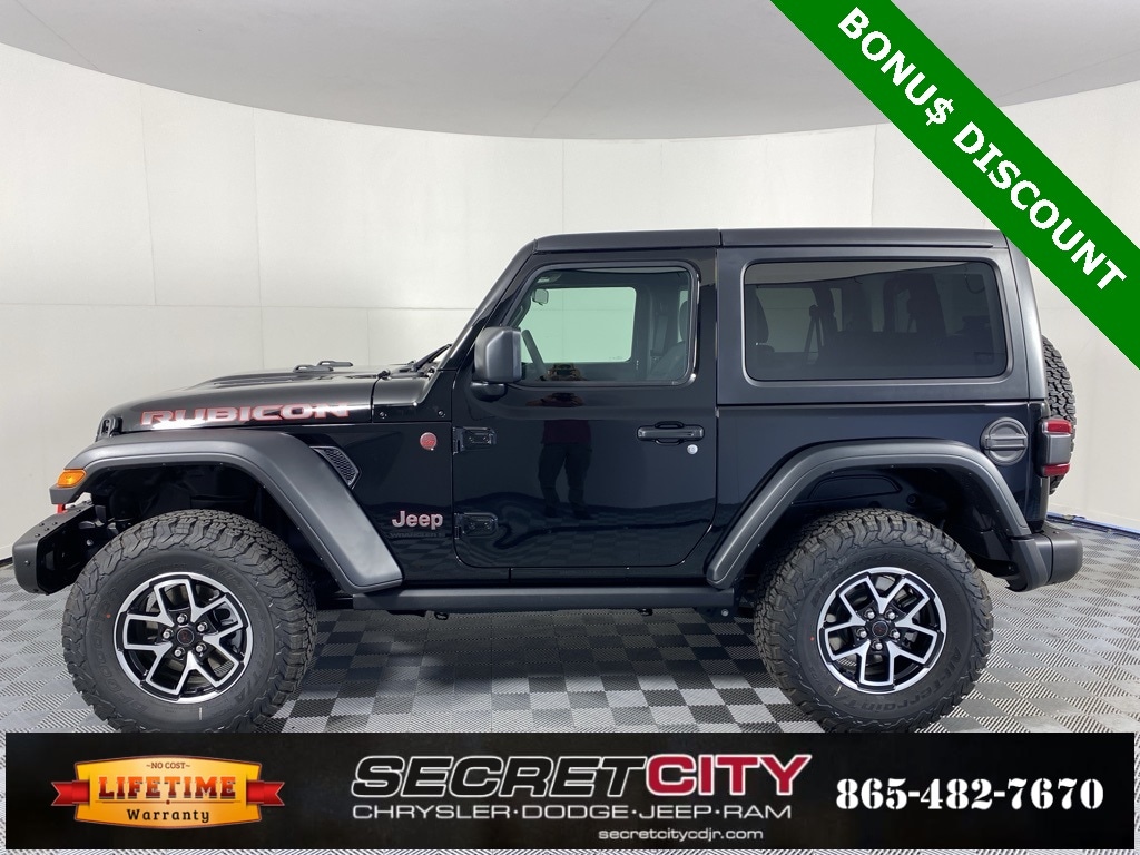 New 2025 Jeep Wrangler 2-DOOR RUBICON Sport Utility