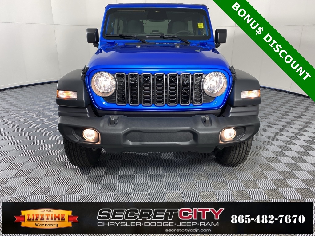 New 2026 Jeep Wrangler 4-DOOR SPORT S Sport Utility