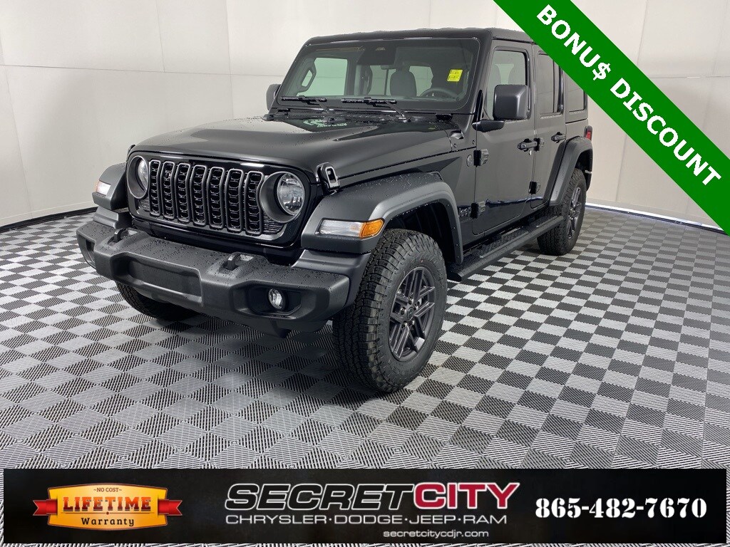 New 2026 Jeep Wrangler 4-DOOR SPORT S Sport Utility