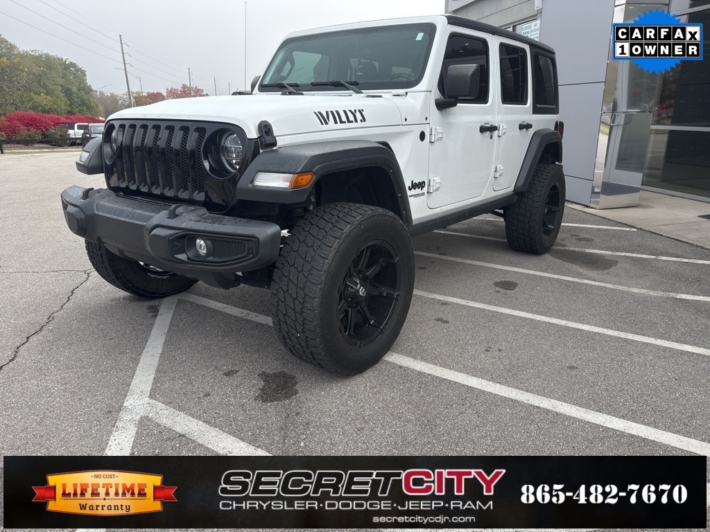Used 2021 Jeep Wrangler Unlimited Willys SUV