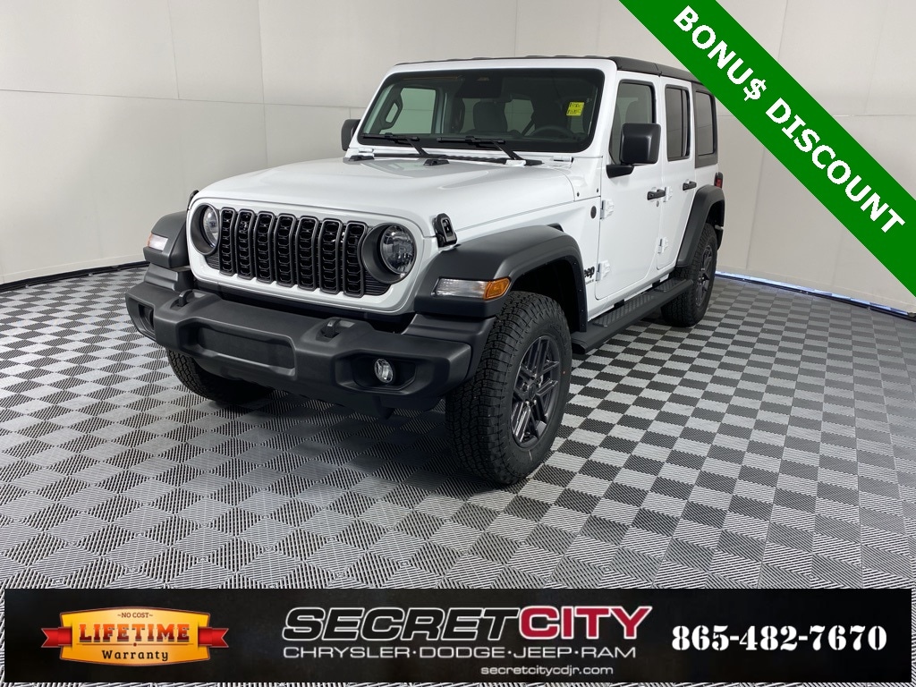 New 2026 Jeep Wrangler 4-DOOR SPORT S Sport Utility