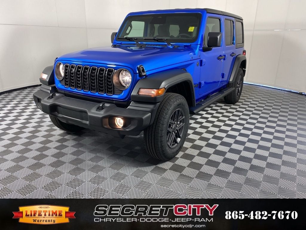 New 2026 Jeep Wrangler 4-DOOR SPORT S Sport Utility