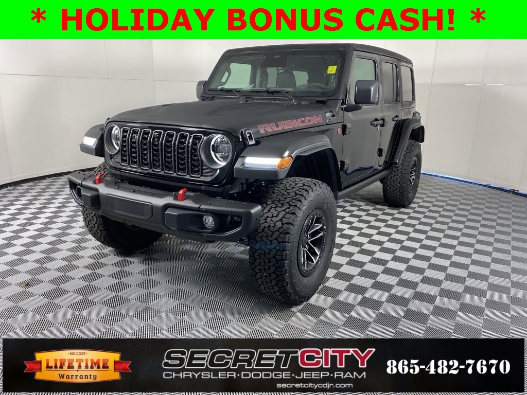 New 2026 Jeep Wrangler 4-DOOR RUBICON X Sport Utility