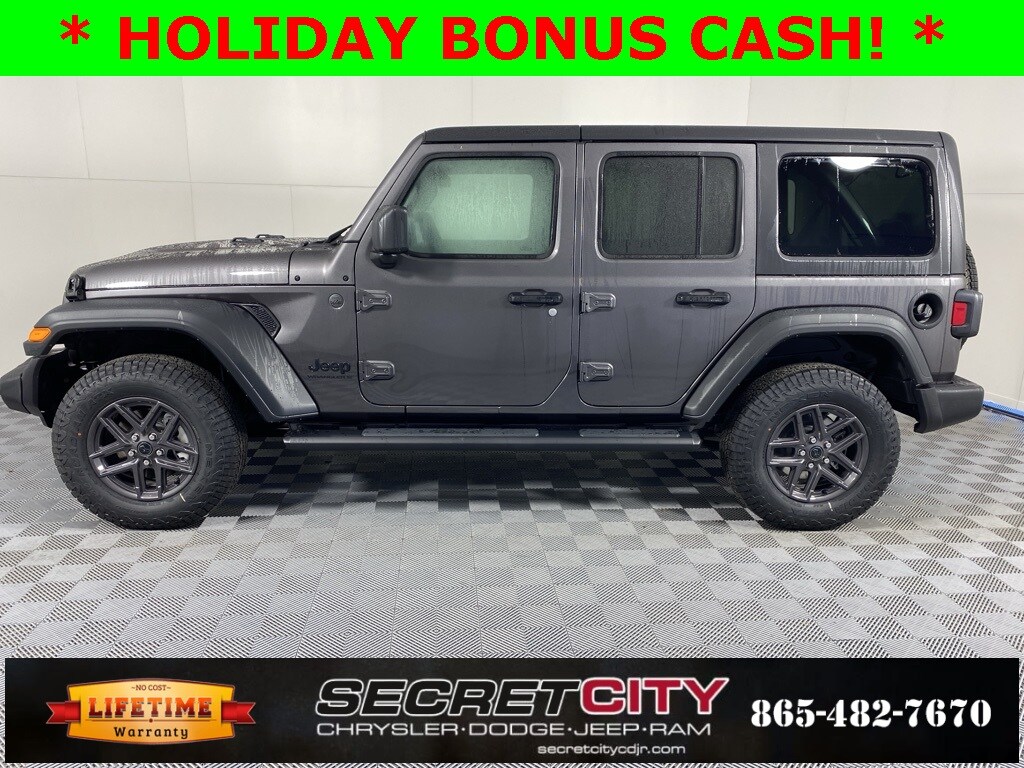 New 2026 Jeep Wrangler 4-DOOR SPORT S Sport Utility