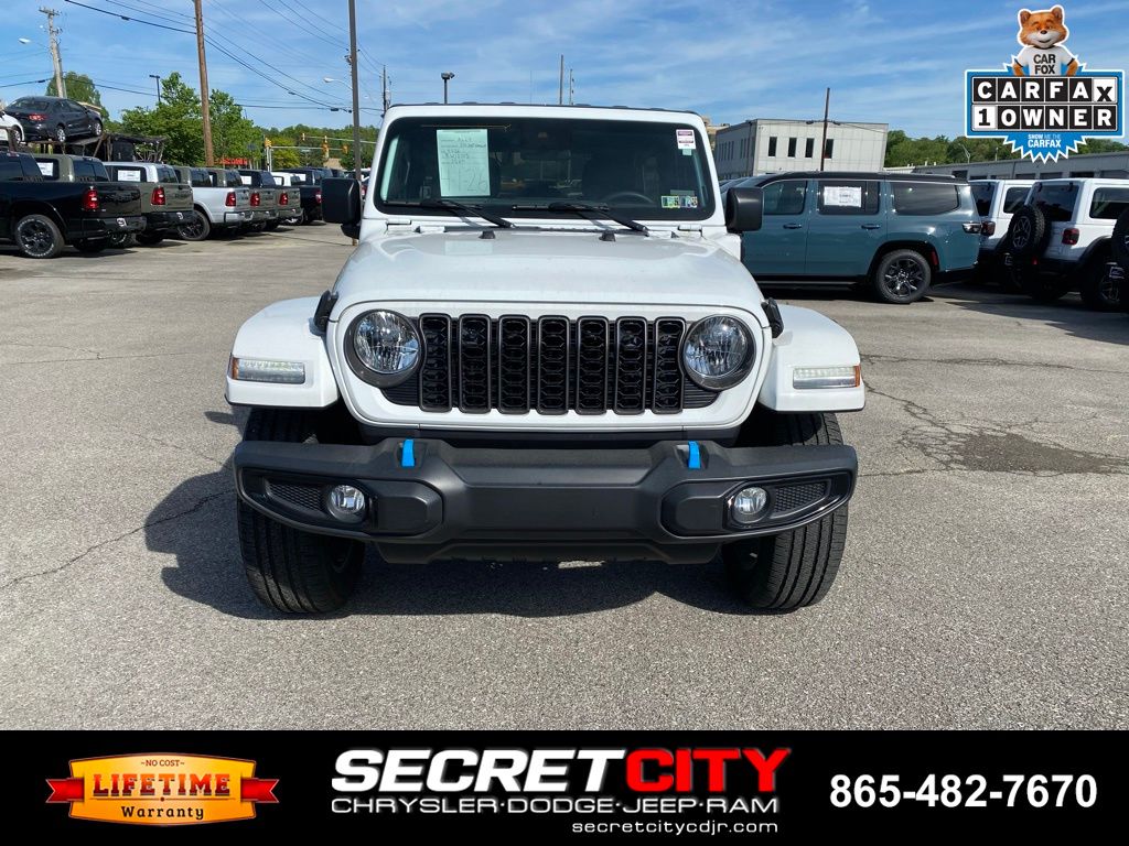Used 2024 Jeep Wrangler 4xe Sports S 4XE with VIN 1C4RJXN67RW121113 for sale in Oak Ridge, TN