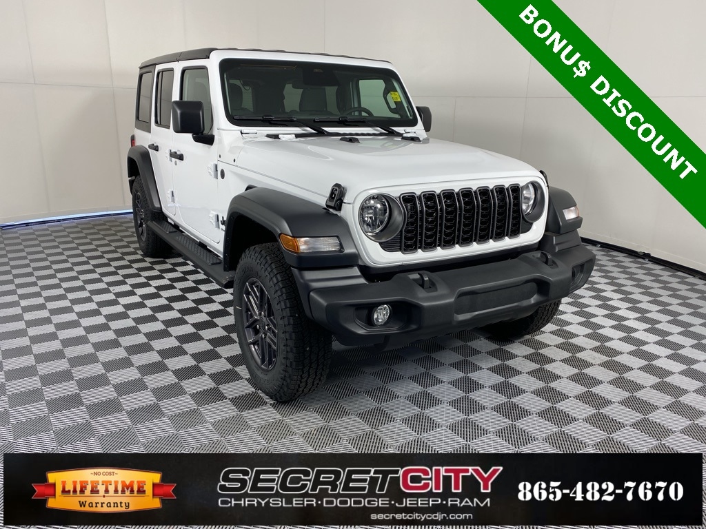 New 2026 Jeep Wrangler 4-DOOR SPORT S Sport Utility