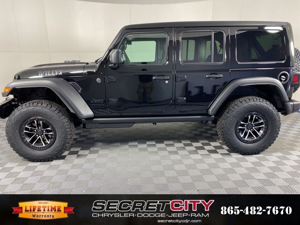 New 2026 Jeep Wrangler 4-DOOR WILLYS Sport Utility