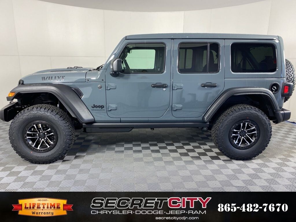 New 2026 Jeep Wrangler 4-DOOR WILLYS Sport Utility