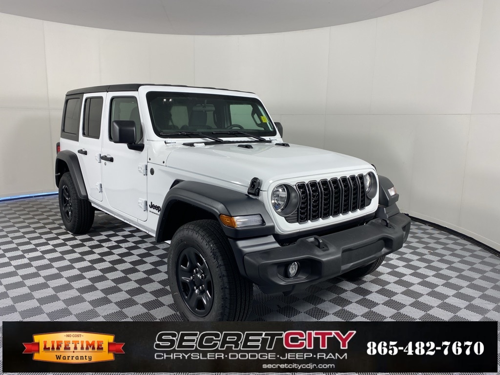 New 2025 Jeep Wrangler 4-DOOR SPORT Sport Utility