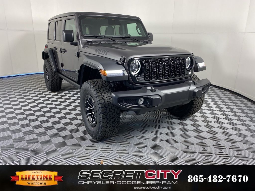 New 2026 Jeep Wrangler 4-DOOR WILLYS