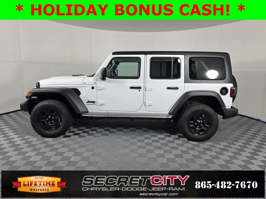 New 2026 Jeep Wrangler 4-DOOR SPORT Sport Utility