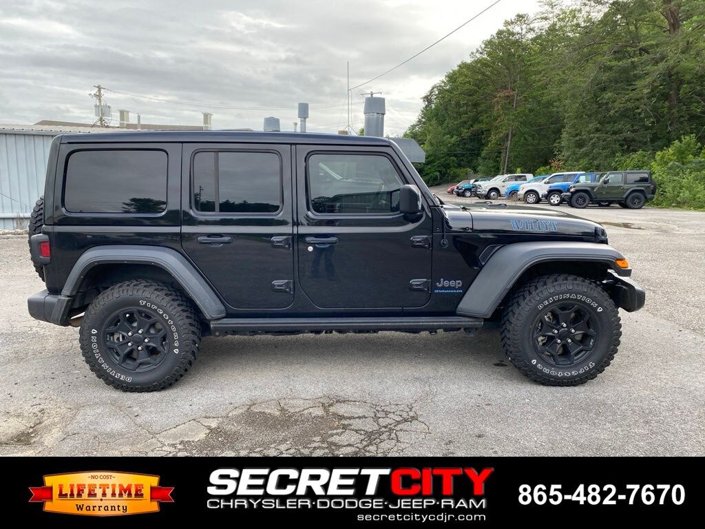 Used 2023 Jeep Wrangler Willys 4xe SUV