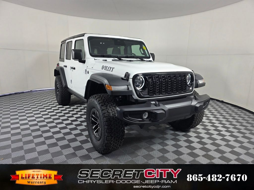 New 2026 Jeep Wrangler 4-DOOR WILLYS