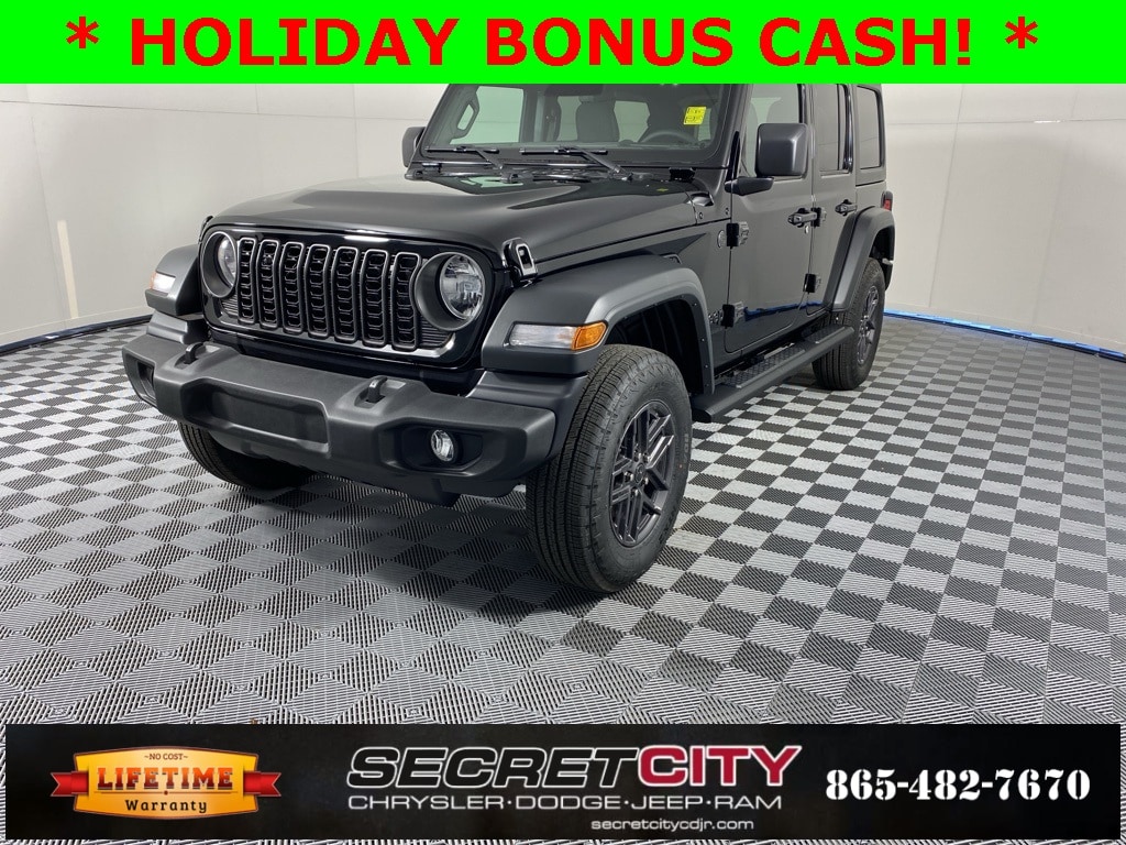 New 2026 Jeep Wrangler 4-DOOR SPORT S Sport Utility