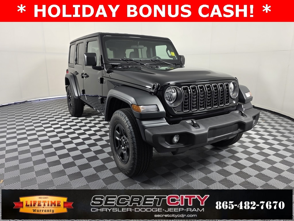 New 2025 Jeep Wrangler 4-DOOR SPORT Sport Utility