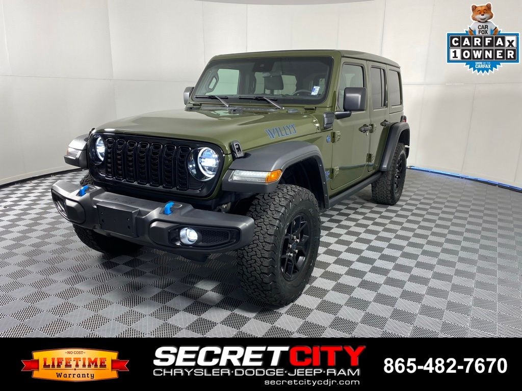 Used 2024 Jeep Wrangler Willys 4xe SUV