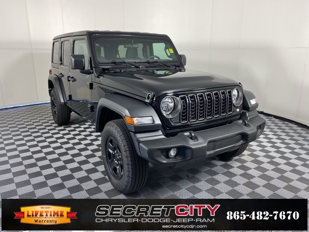 New 2026 Jeep Wrangler 4-DOOR SPORT Sport Utility