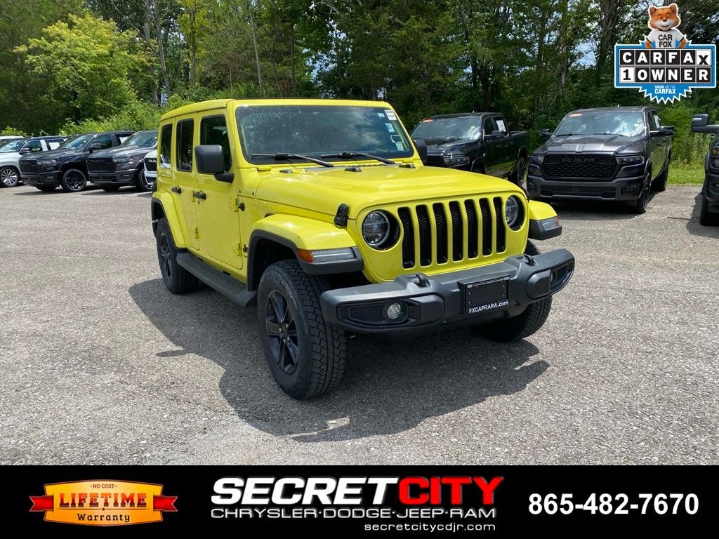 Used 2022 Jeep Wrangler Unlimited Sahara Altitude SUV