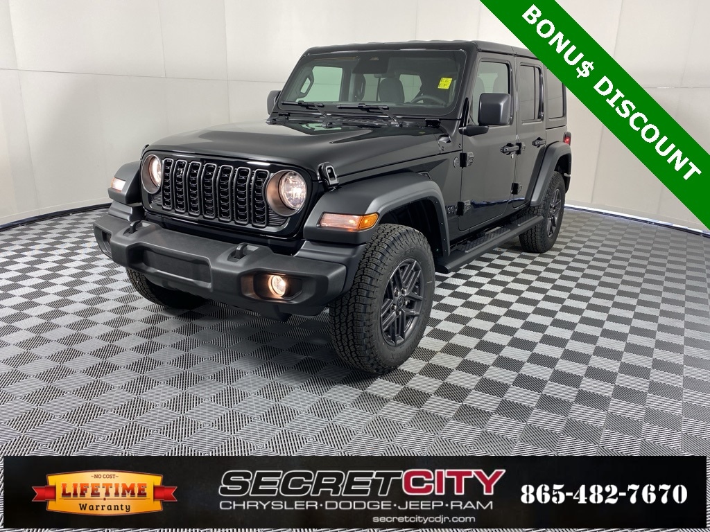 New 2026 Jeep Wrangler 4-DOOR SPORT S Sport Utility