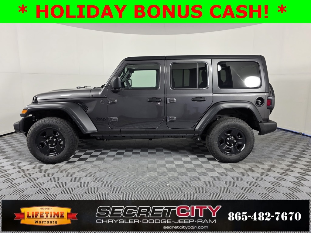 New 2026 Jeep Wrangler 4-DOOR SPORT Sport Utility