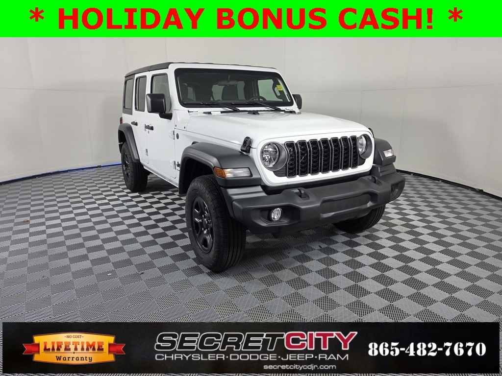 New 2026 Jeep Wrangler 4-DOOR SPORT Sport Utility