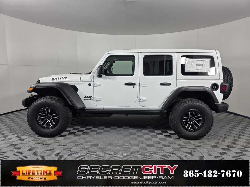 New 2026 Jeep Wrangler 4-DOOR WILLYS Sport Utility