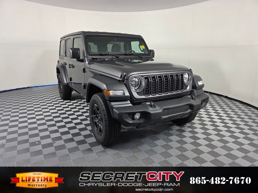 New 2026 Jeep Wrangler 4-DOOR SPORT