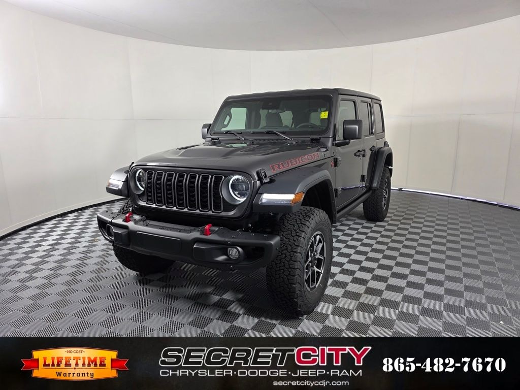 New 2025 Jeep Wrangler 4-DOOR RUBICON Sport Utility