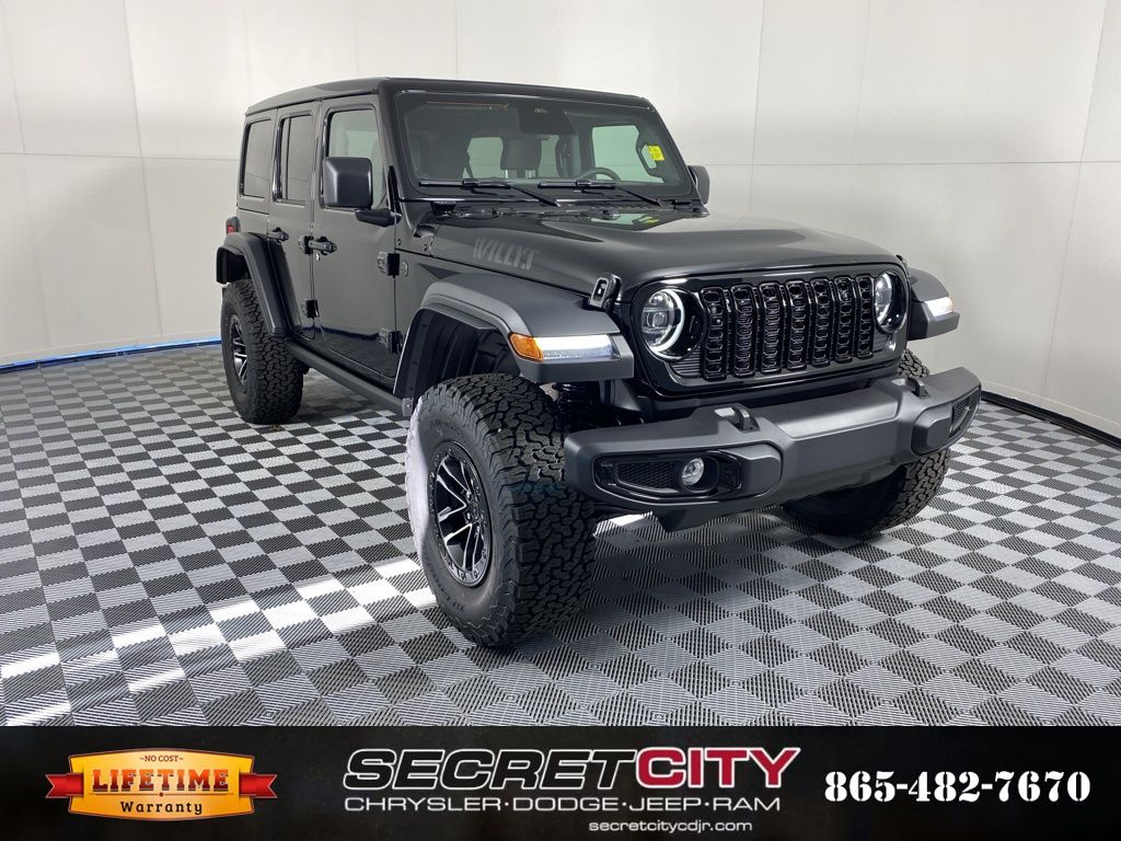 New 2026 Jeep Wrangler 4-DOOR WILLYS