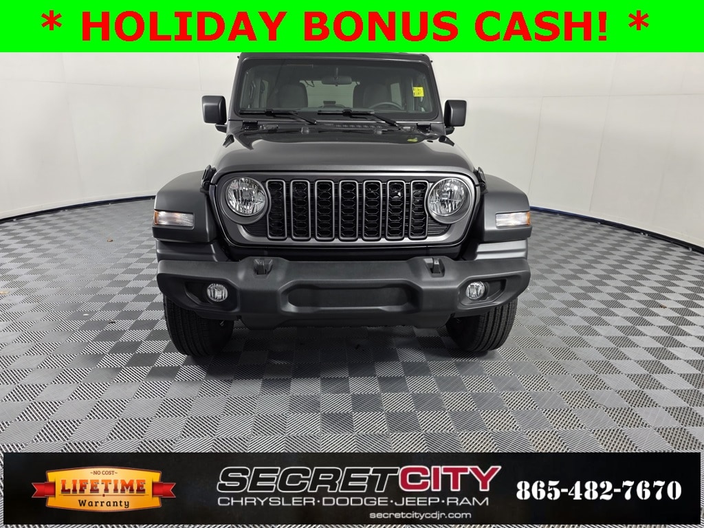 New 2026 Jeep Wrangler 4-DOOR SPORT Sport Utility