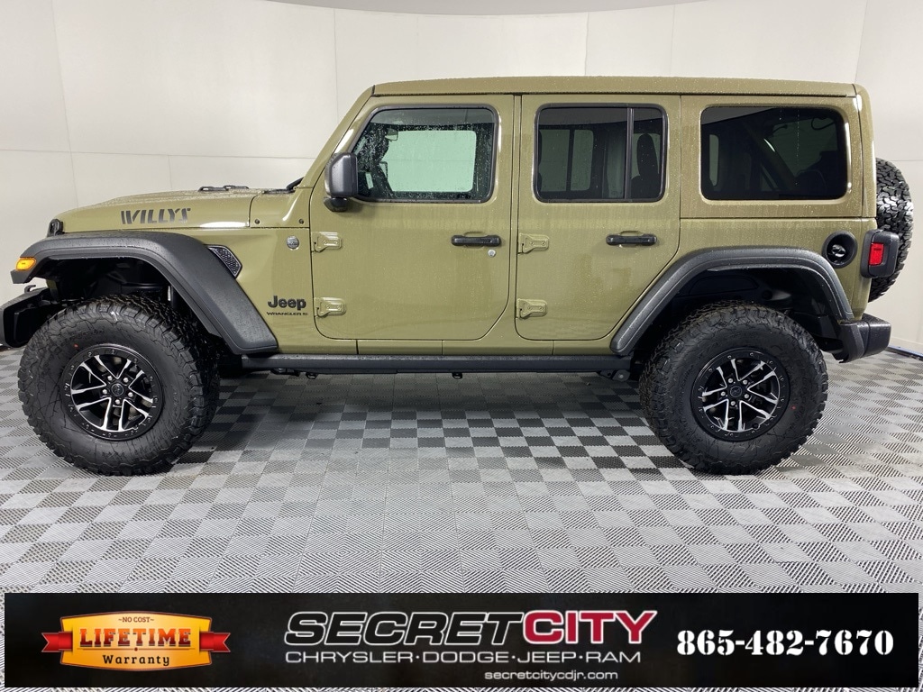 New 2026 Jeep Wrangler 4-DOOR WILLYS Sport Utility