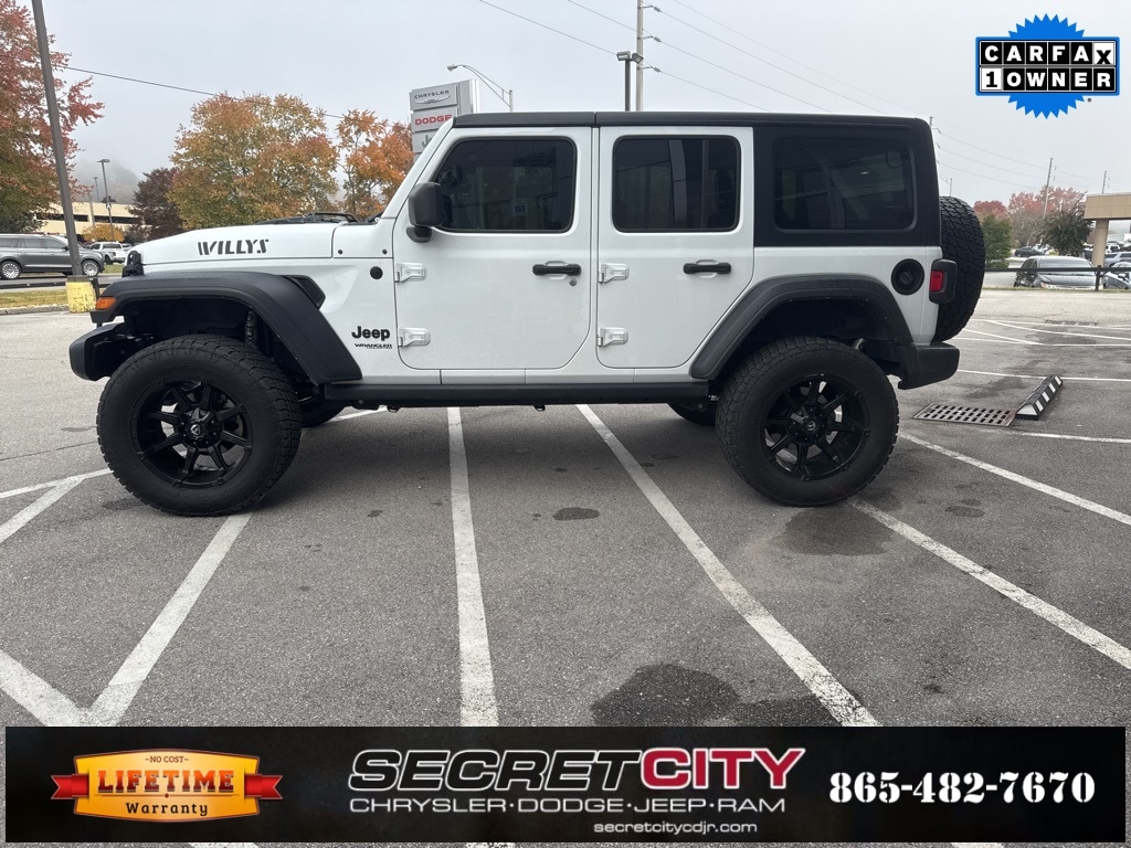 Used 2021 Jeep Wrangler Unlimited Willys SUV
