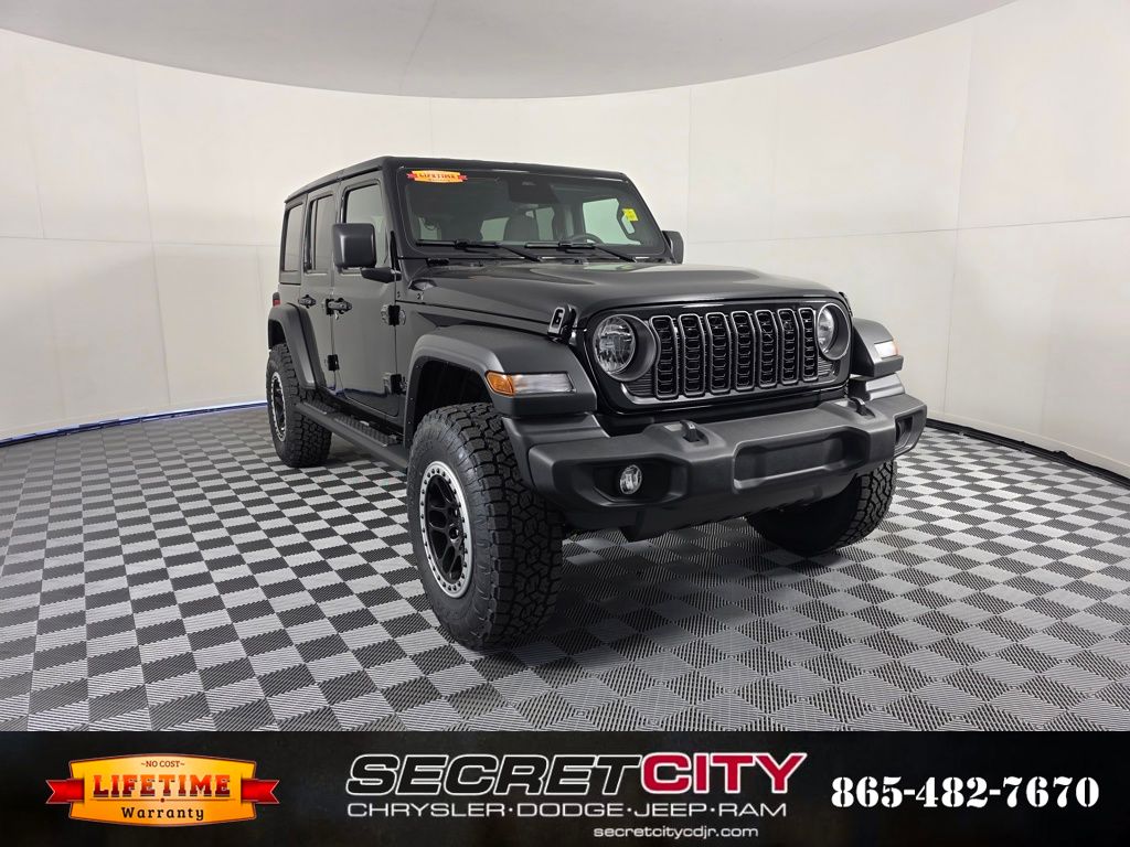 New 2026 Jeep Wrangler 4-DOOR SPORT S