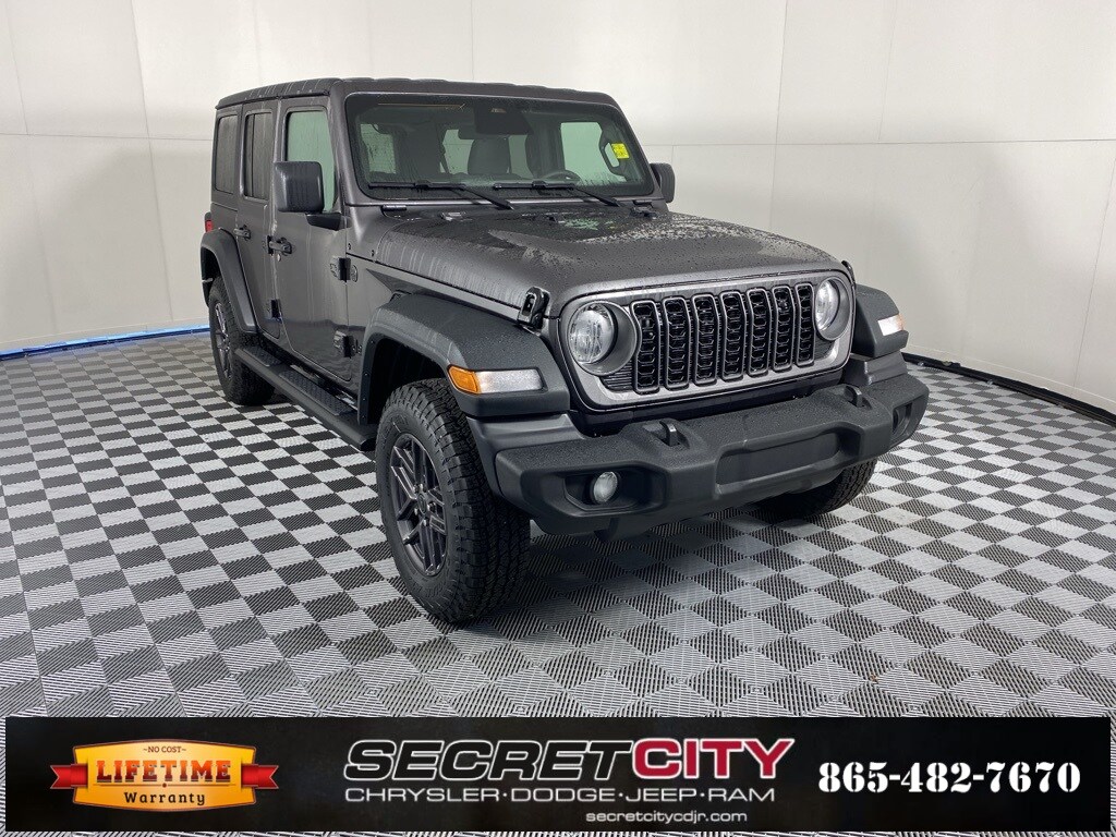 New 2026 Jeep Wrangler 4-DOOR SPORT S Sport Utility