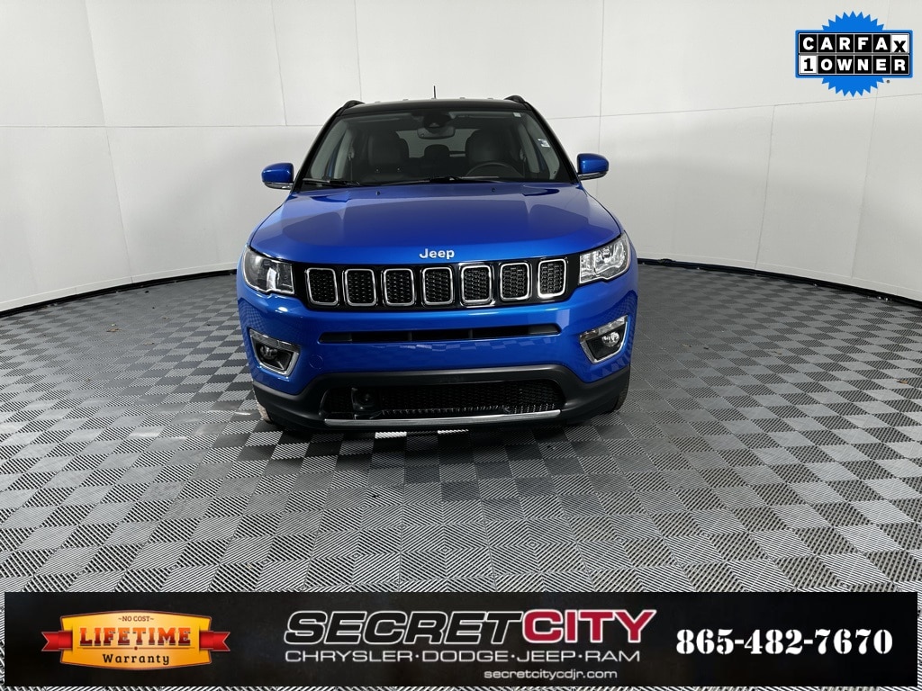 Used 2021 Jeep Compass Limited with VIN 3C4NJDCB2MT579735 for sale in Oak Ridge, TN