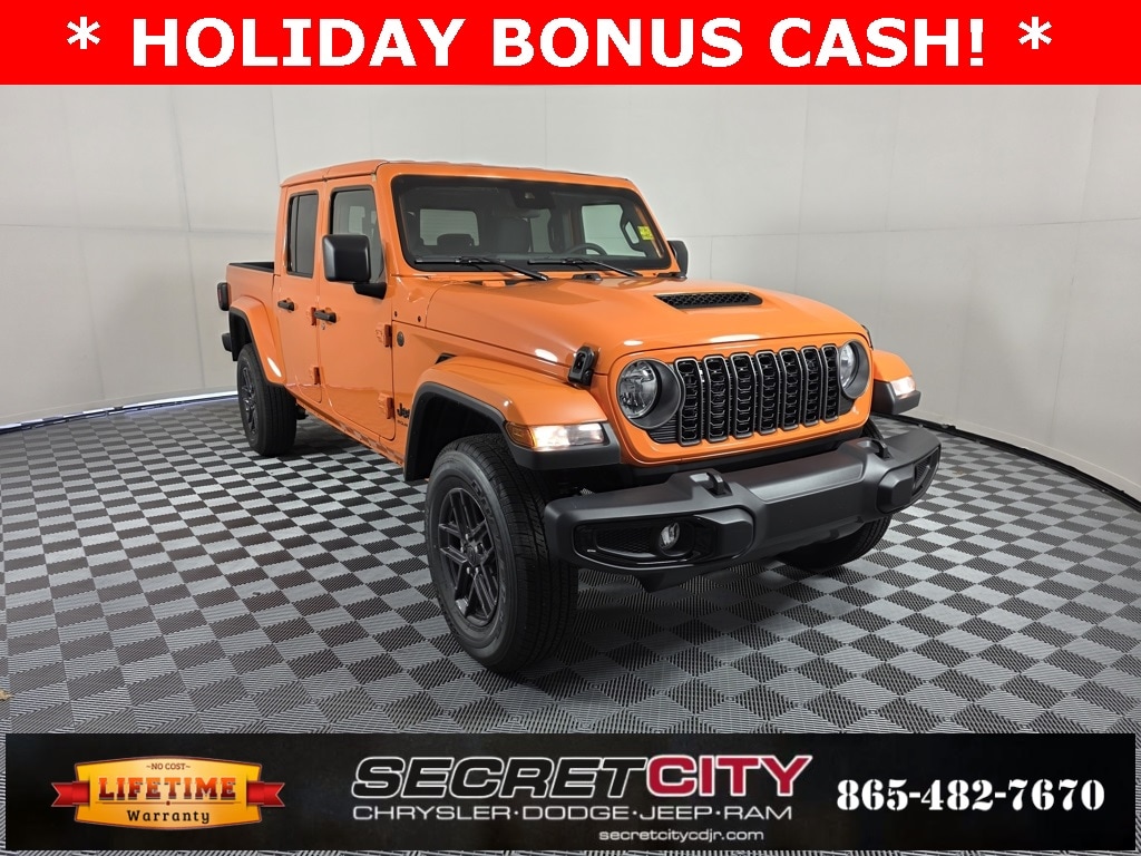 New 2025 Jeep Gladiator SPORT S 4X4 Pickup