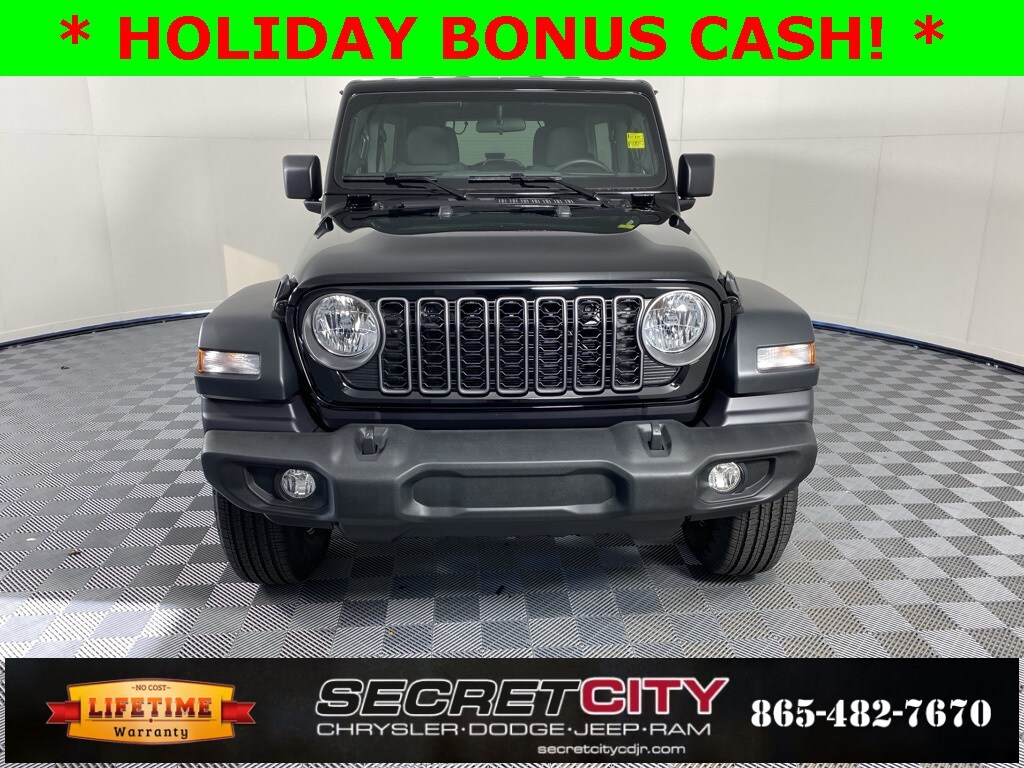 New 2026 Jeep Wrangler 4-DOOR SPORT Sport Utility