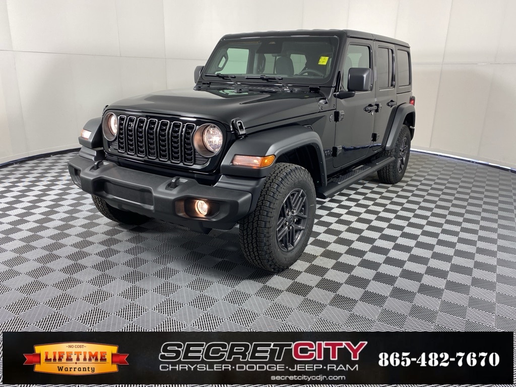 New 2026 Jeep Wrangler 4-DOOR SPORT S Sport Utility