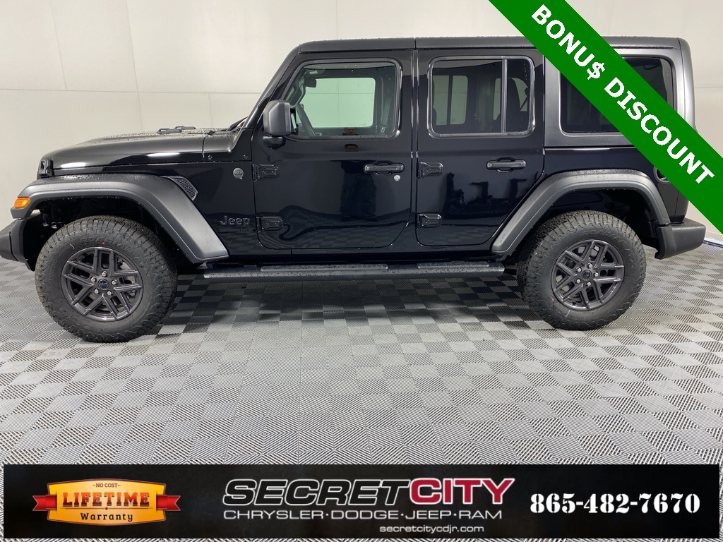 New 2026 Jeep Wrangler 4-DOOR SPORT S Sport Utility