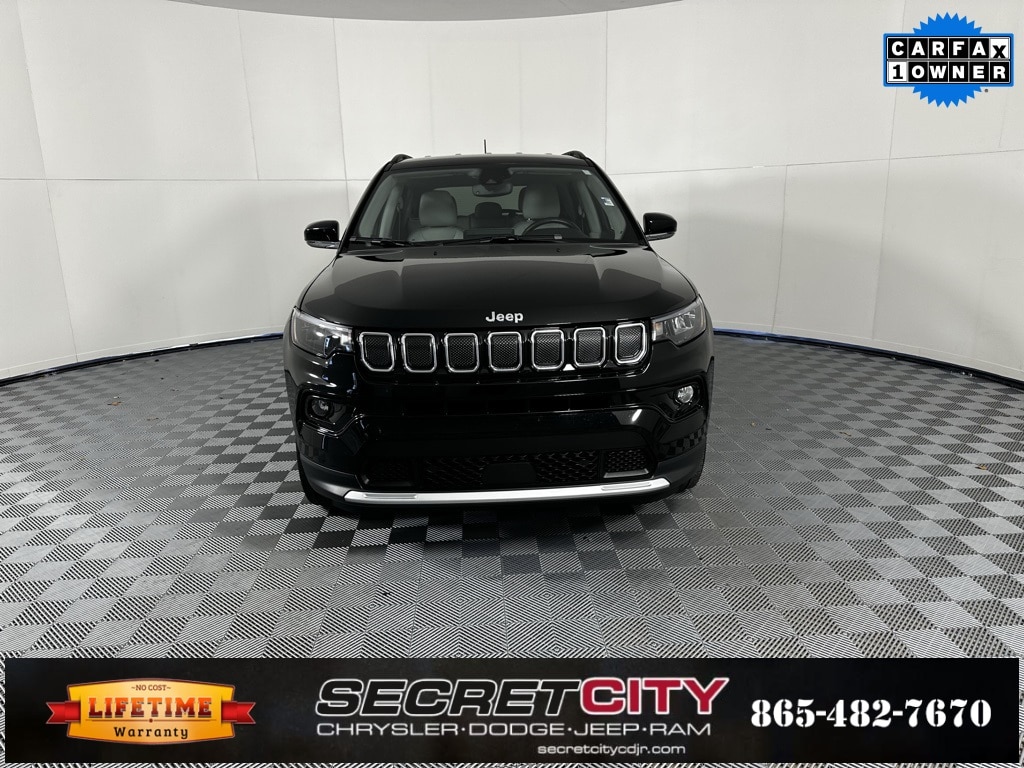 Used 2022 Jeep Compass Limited with VIN 3C4NJDCB0NT161403 for sale in Oak Ridge, TN