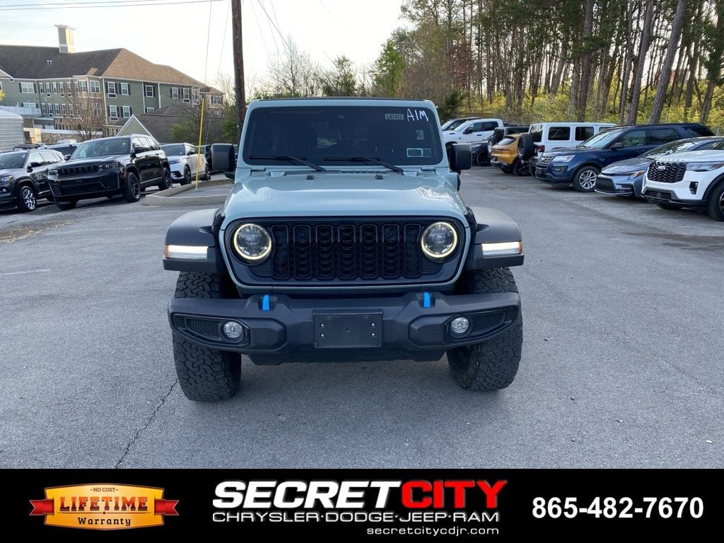 Used 2024 Jeep Wrangler 4xe Willys 4XE with VIN 1C4RJXN60RW168645 for sale in Oak Ridge, TN